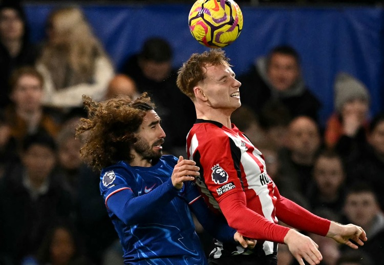 Marc Cucurella is suspended for Sunday’s Premier League clash vs Everton