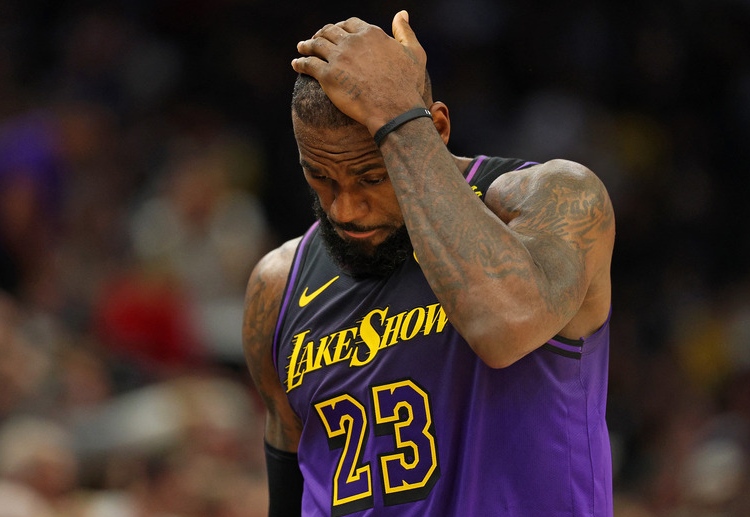 LeBron James admits being in a slump offensively following the LA Lakers' 109-80 NBA defeat to Timberwolves