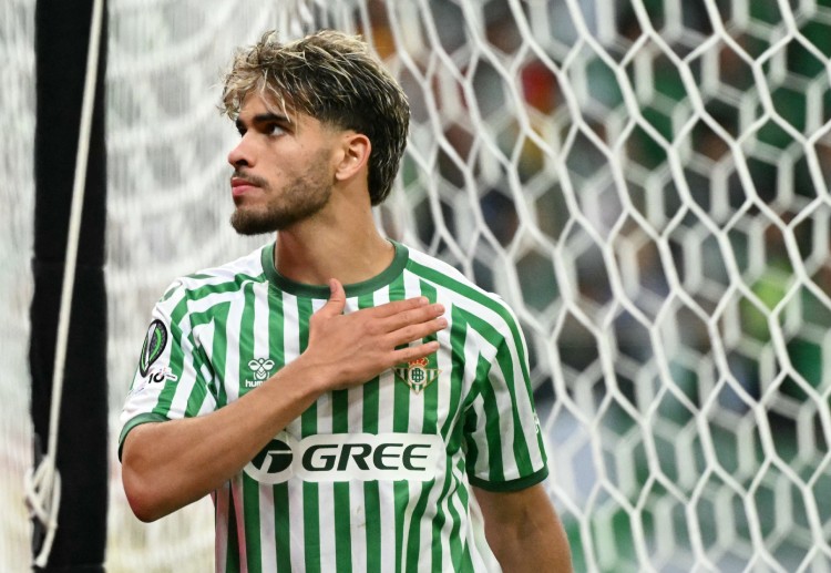 Abde Ezzalzouli gave Real Betis a deserved half time lead in the UEFA Conference League final