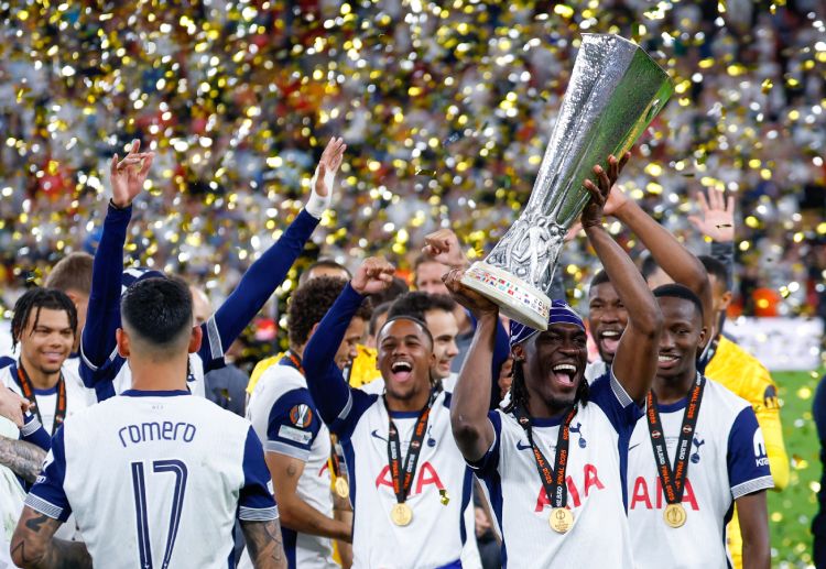Tottenham Hotspur lifted their third Europa League trophy