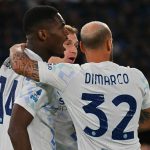 意甲联赛 国际米兰在与罗马的较量中凭借博尼的进球小胜对手，迎来六连胜。