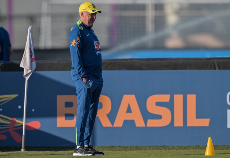 国际友谊赛 自5月底上任以来，安切洛蒂已率领巴西出战6场比赛，取得3胜1平2负的成绩，期间打进11球并4次零封对手。