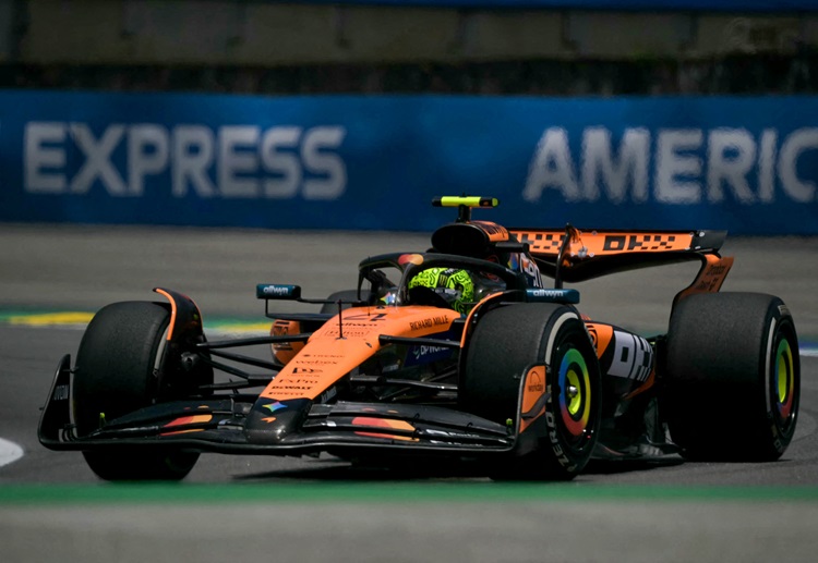 McLaren’s Lando Norris currently leads the F1 championship standings ahead of the Sao Paulo Grand Prix