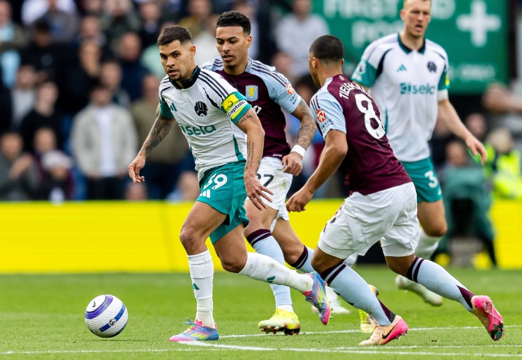 Newcastle’s Bruno Guimarães limped off late against Spurs and is doubtful for the FA Cup clash with Aston Villa